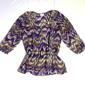 Parker Blouse 3/4 Sleeve XS